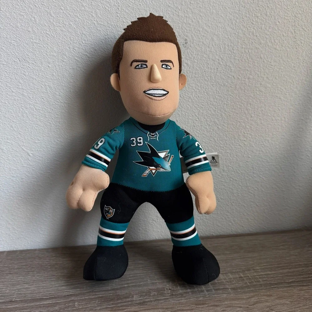 Bleacher Creatures Logan Couture San Jose Sharks NHL Plush Figure 10